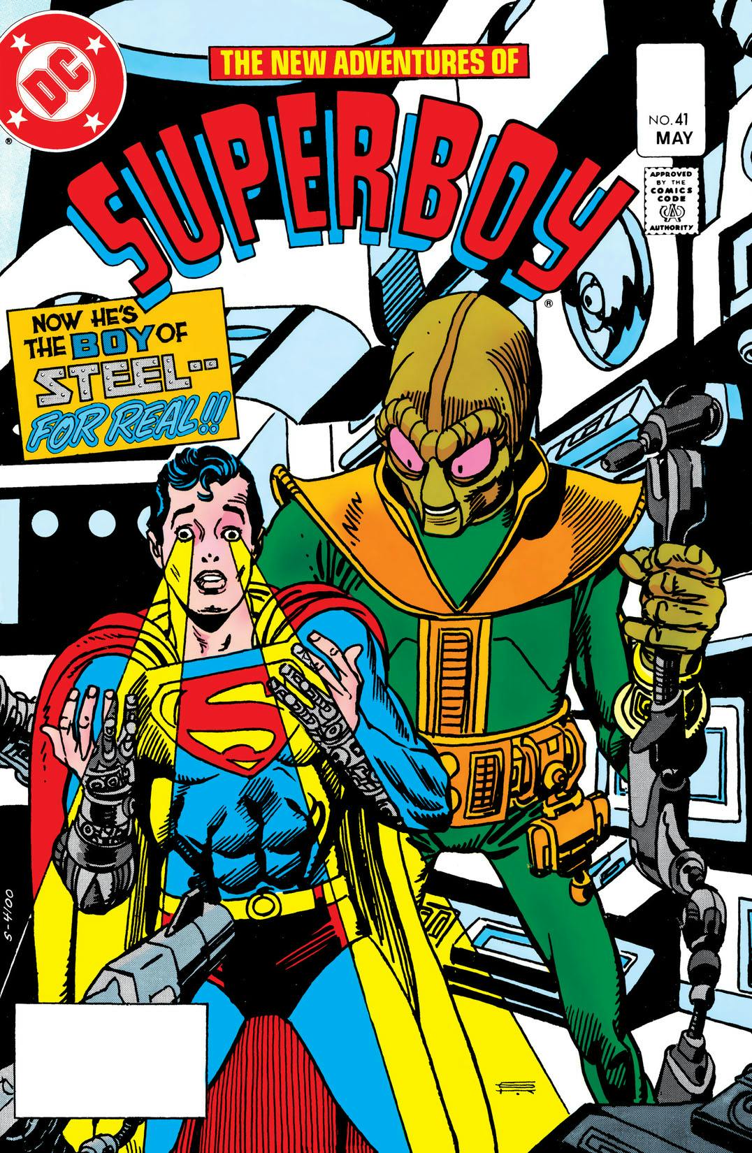 New Adventures of Superboy #41 preview images