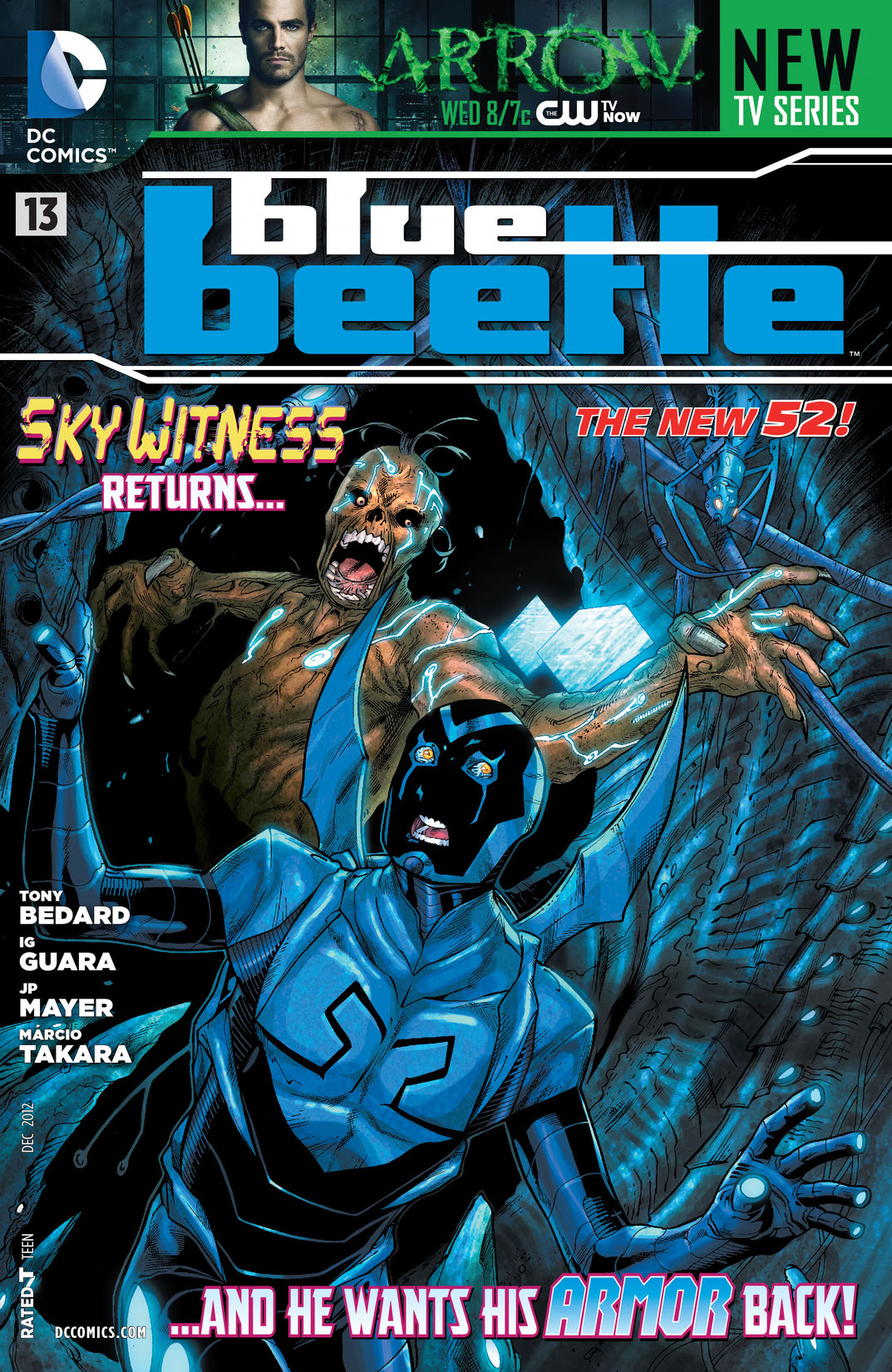 Blue Beetle (2011-) #13 preview images