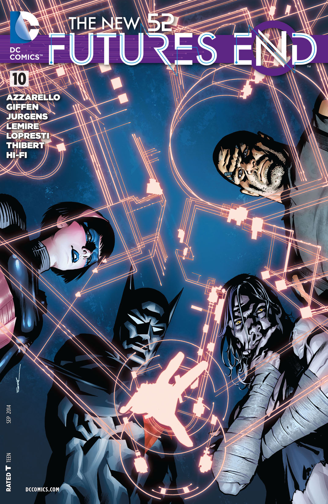 The New 52: Futures End #10 preview images