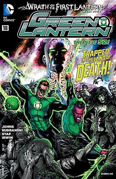 Green Lantern (2011-) #18 preview images