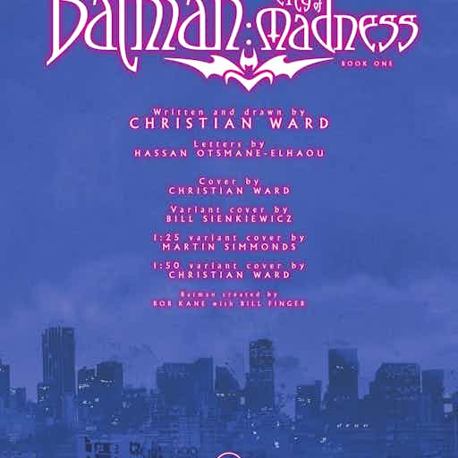 Batman: City of Madness series preview1