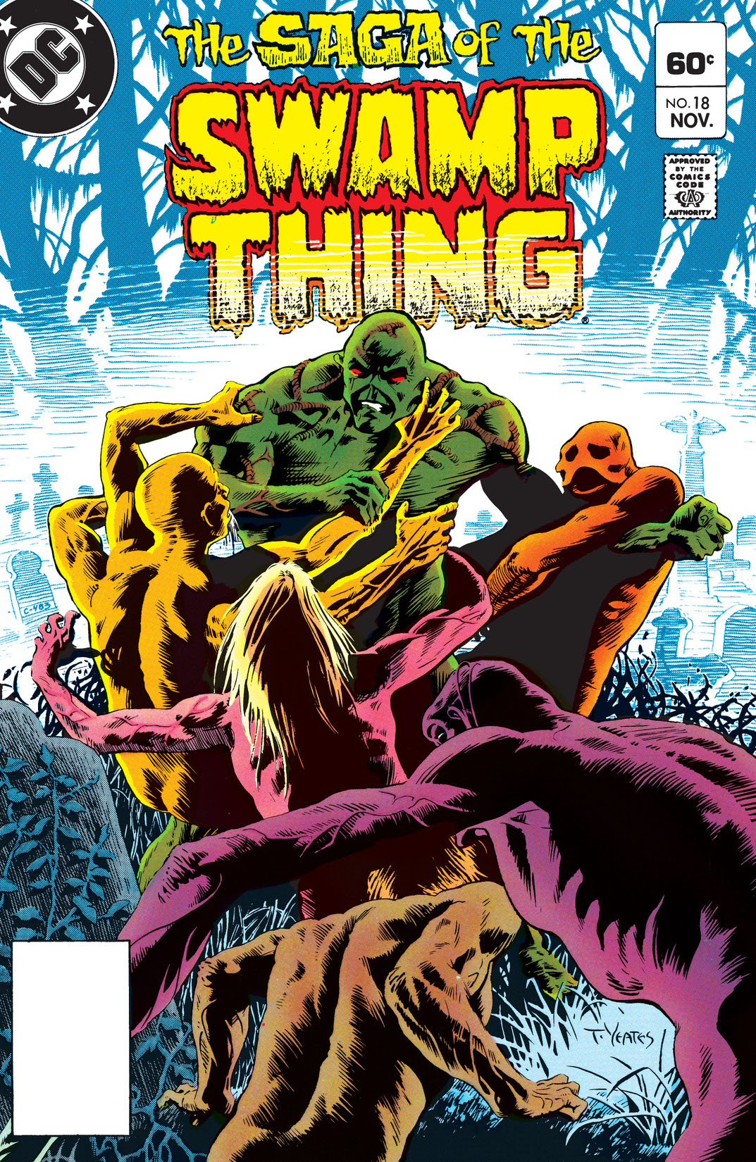 The Saga of the Swamp Thing (1982-) #18 preview images