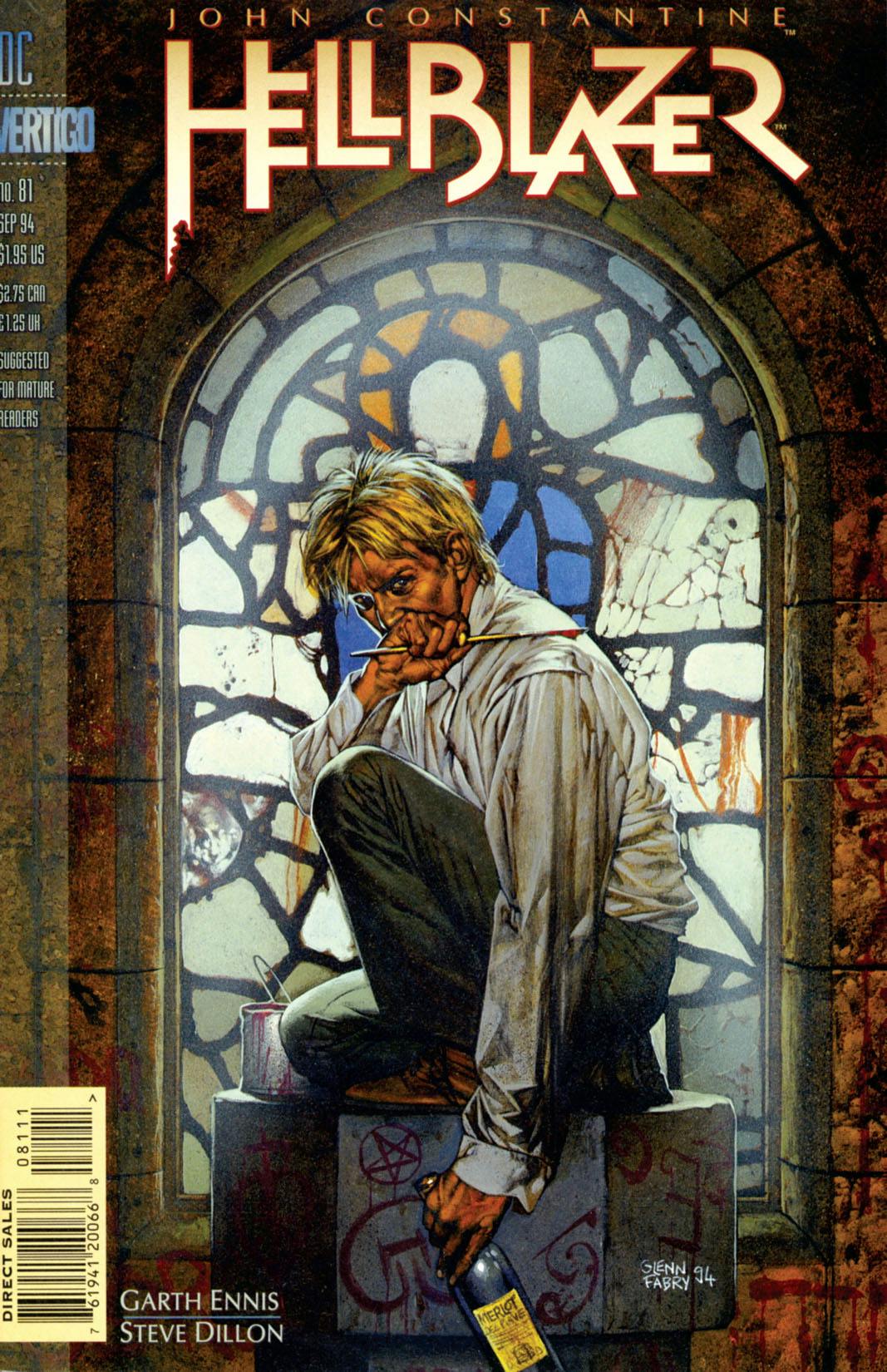 Hellblazer #81 preview images