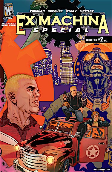 Ex Machina Special #2 preview images