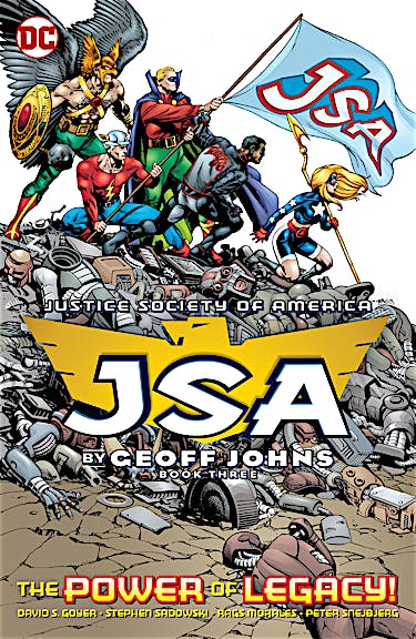 JSA by Geoff Johns Book Three preview images
