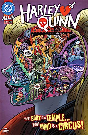 Harley Quinn #51 preview images