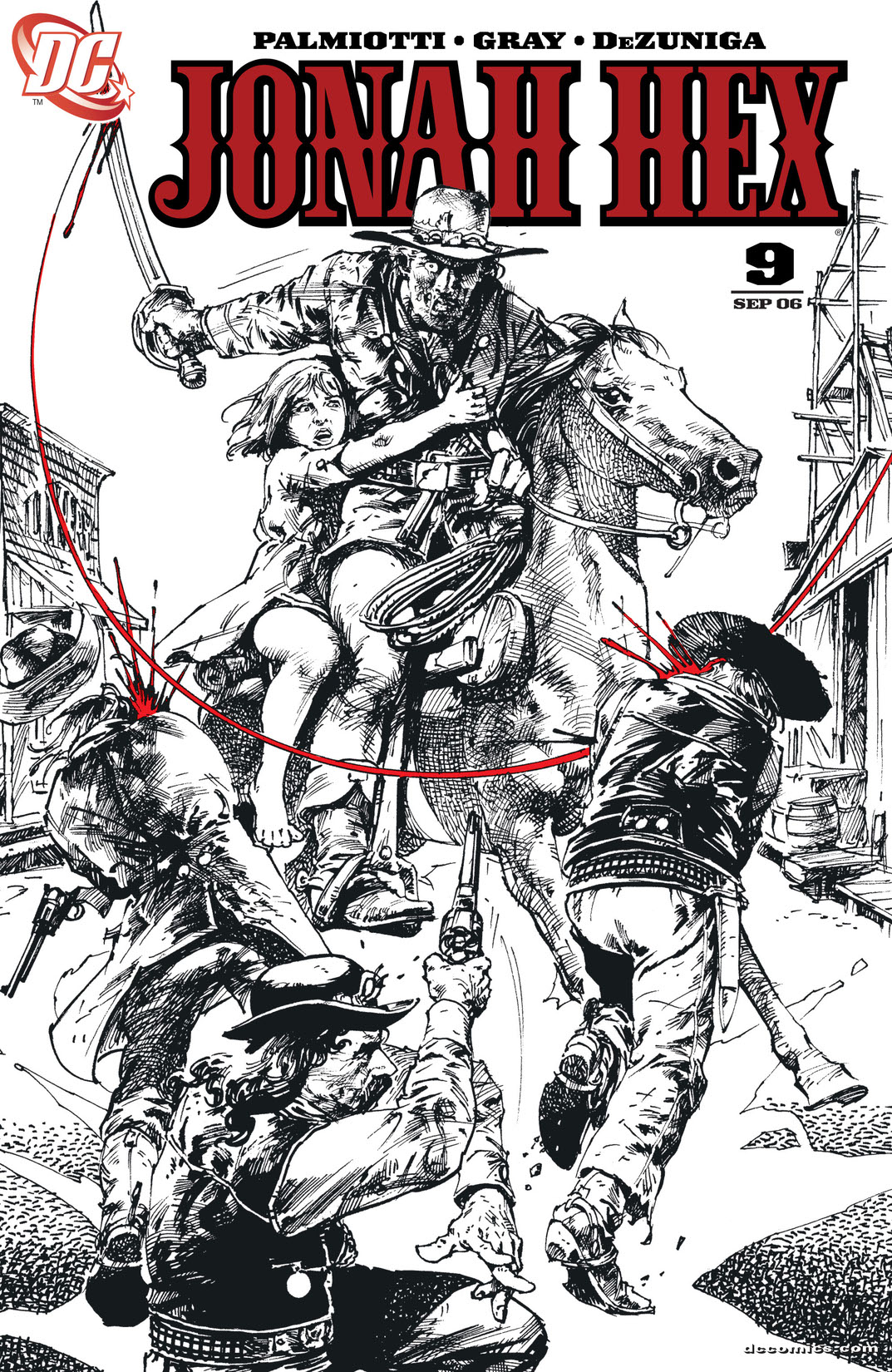 Jonah Hex #9 preview images