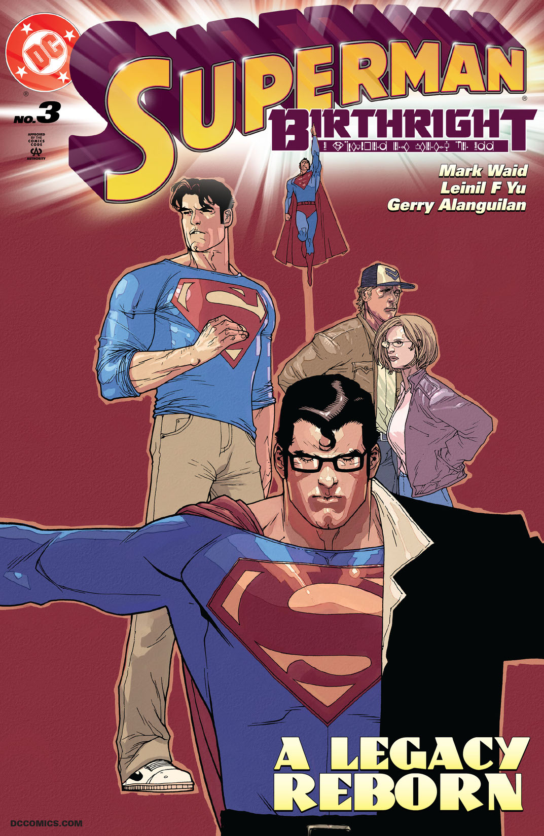Superman: Birthright #3 preview images