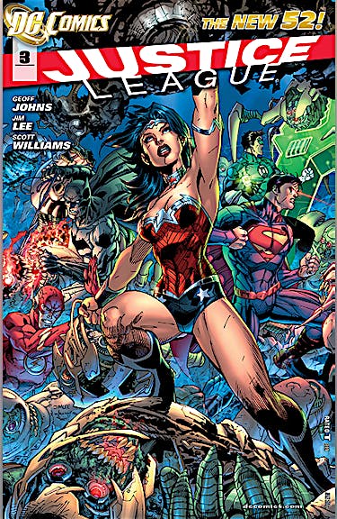 New 52 Justice League DC Go! Edition #5 preview images