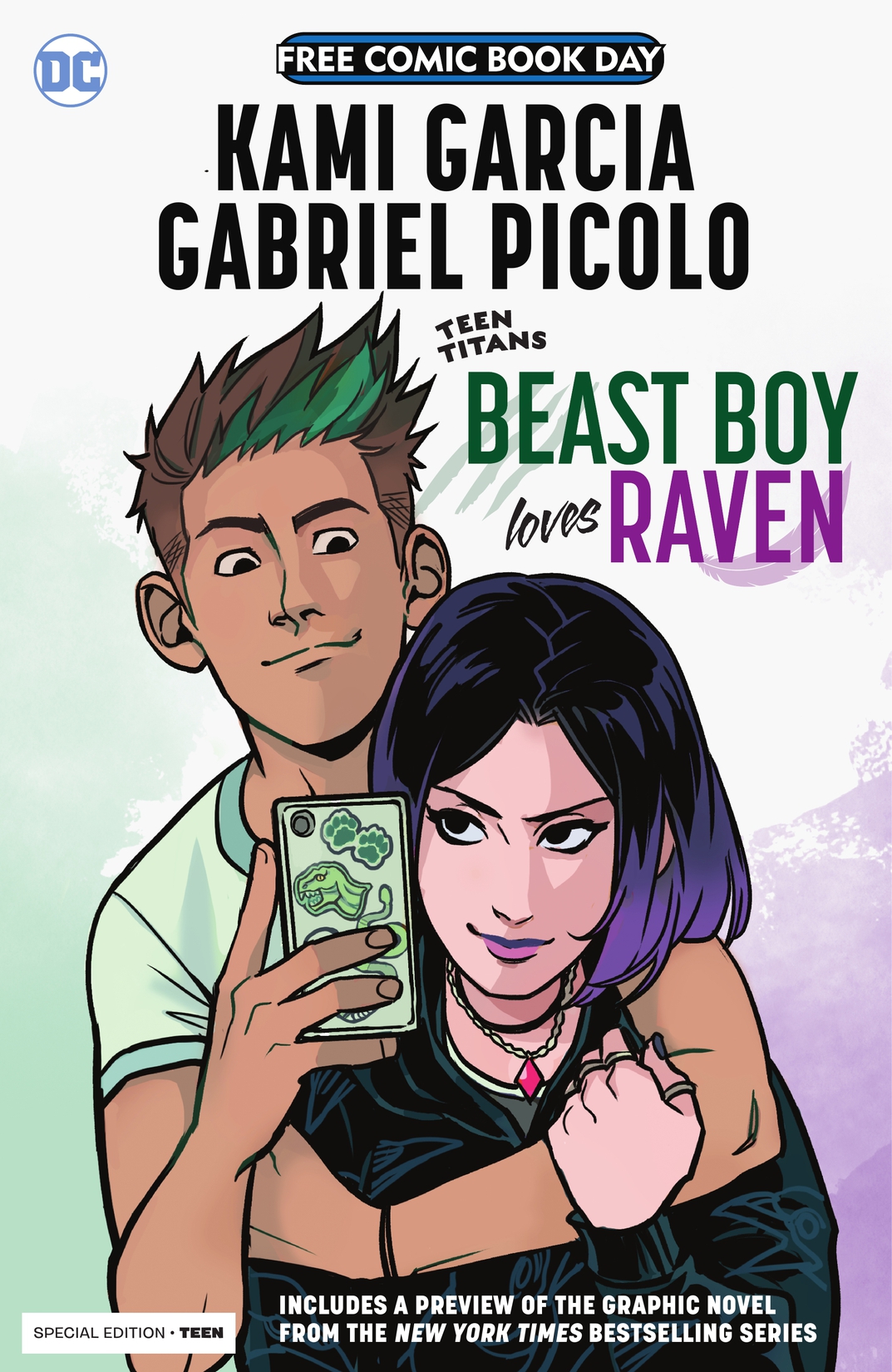 Teen Titans: Beast Boy Loves Raven Special Edition (FCBD) #1 preview images