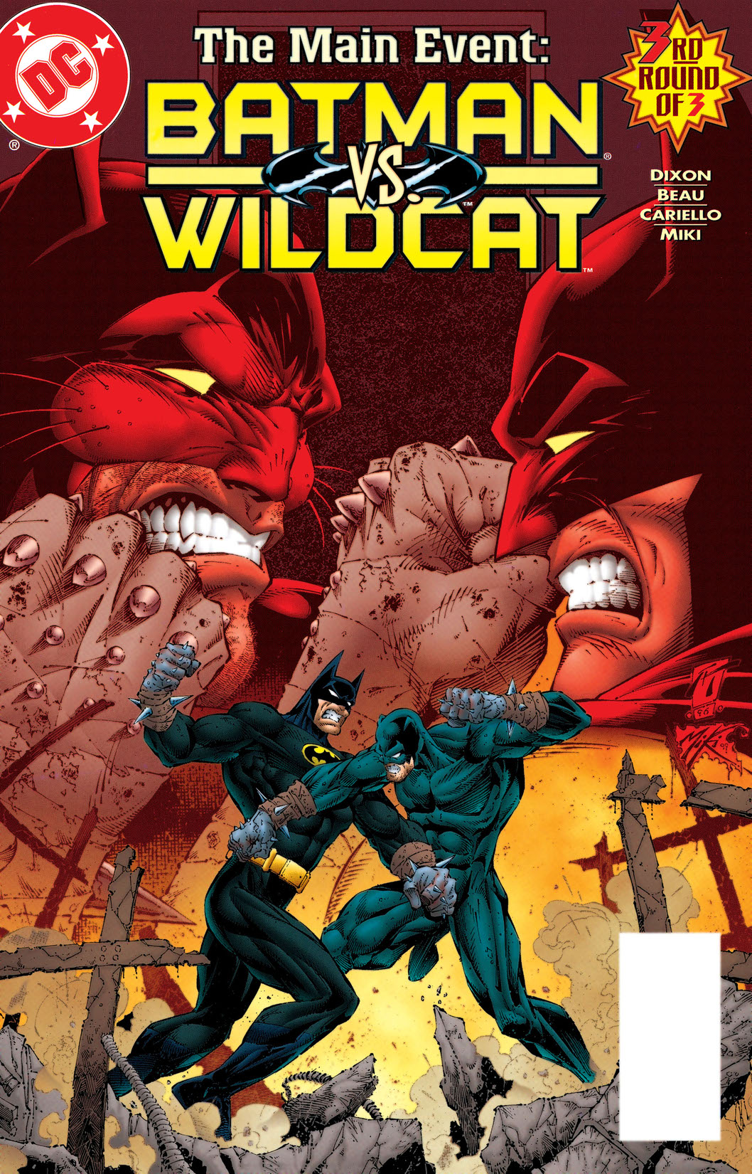 Batman/Wildcat #3 preview images