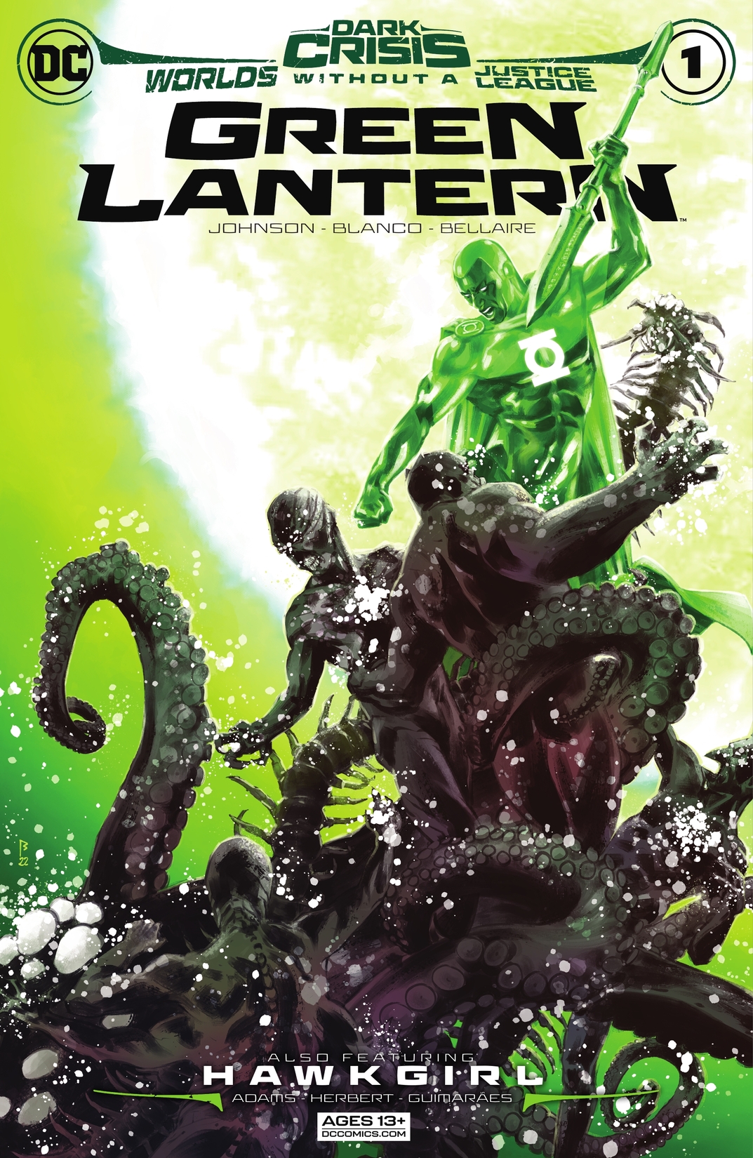 Dark Crisis: Worlds Without A Justice League - Green Lantern #1 preview images