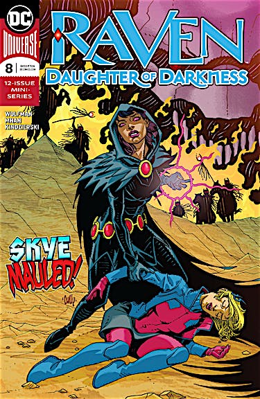 Raven: Daughter of Darkness #8 preview images