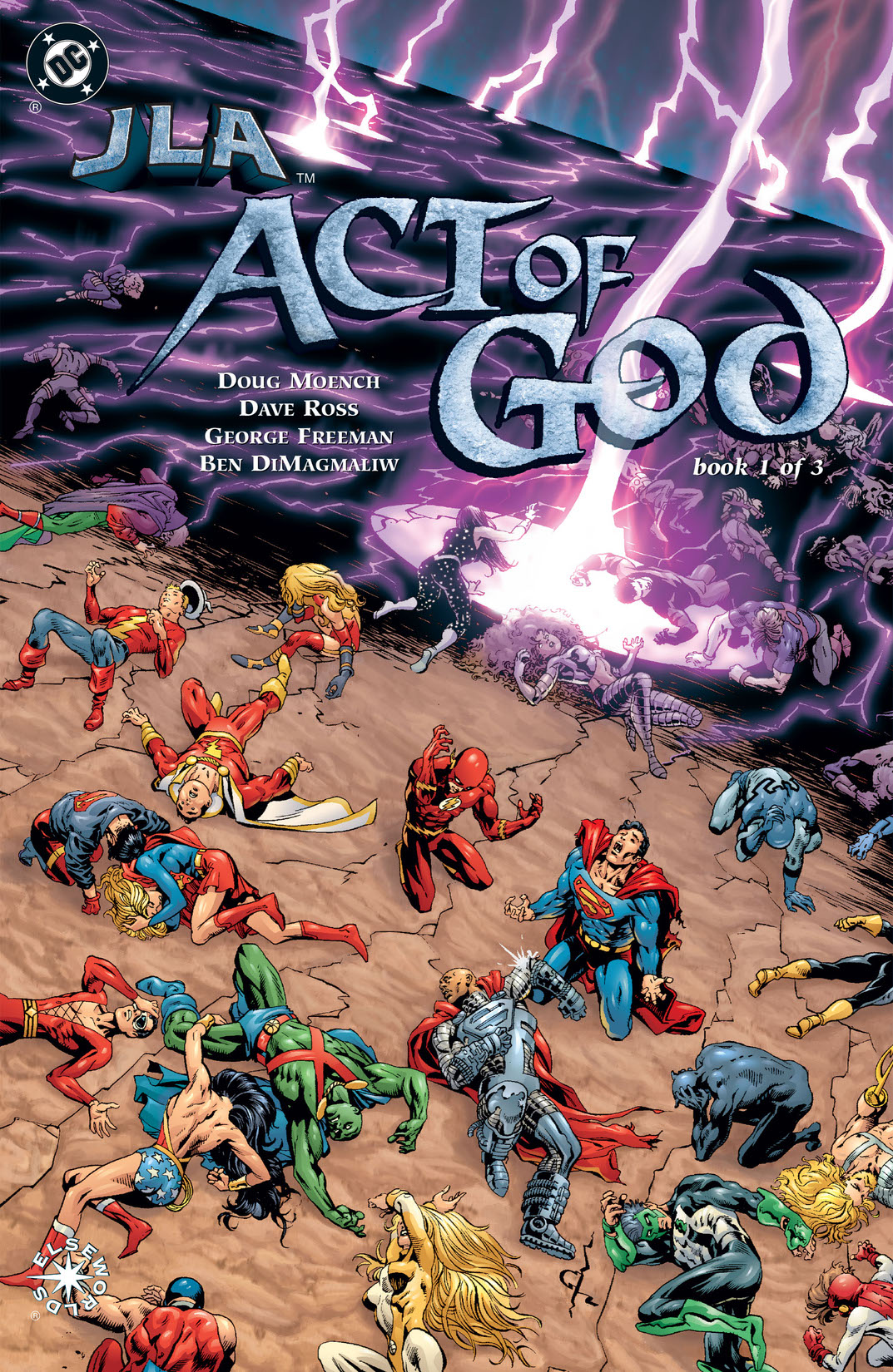 JLA: Act of God #1 preview images