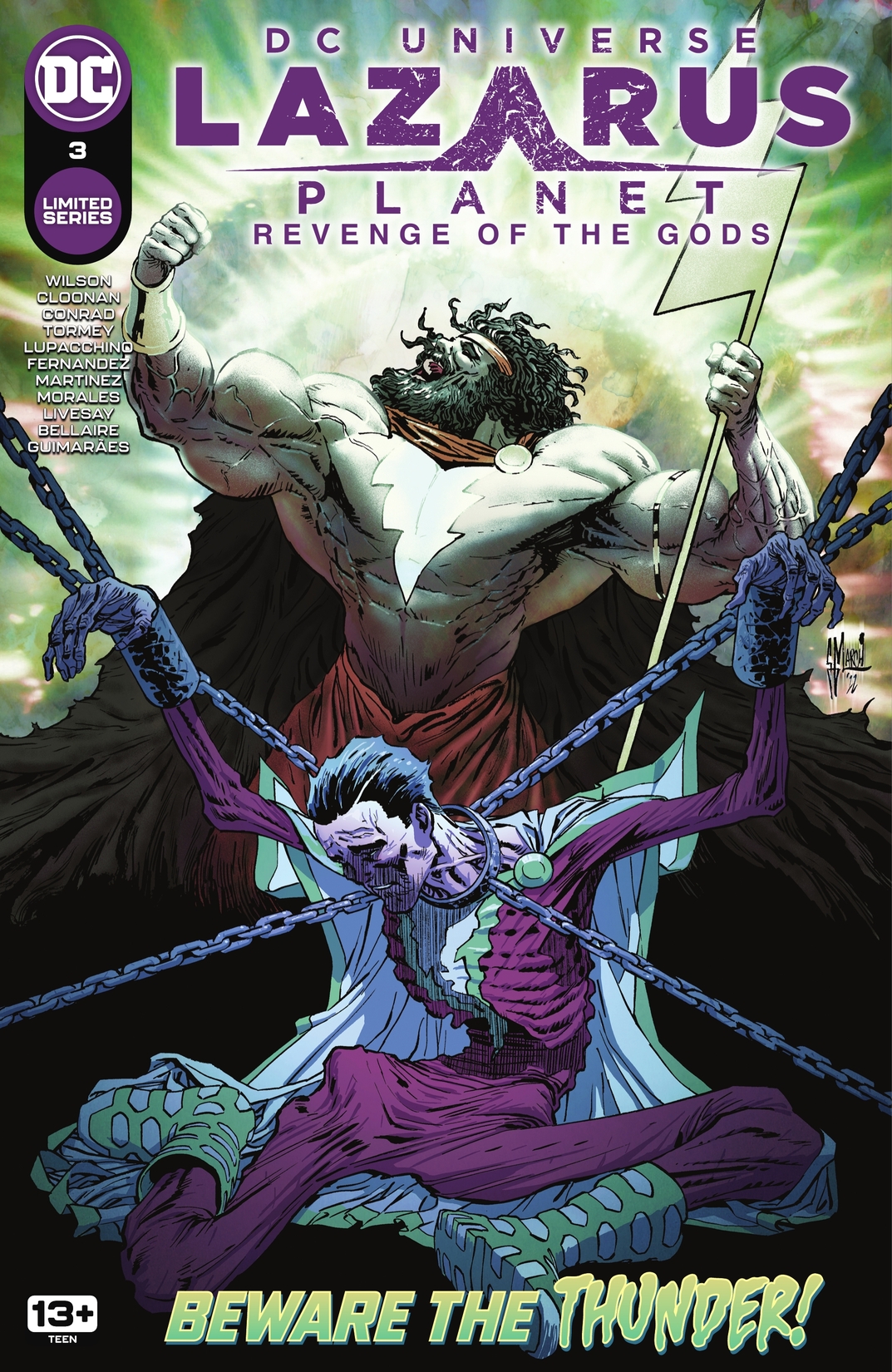 Lazarus Planet: Revenge of the Gods #3 preview images