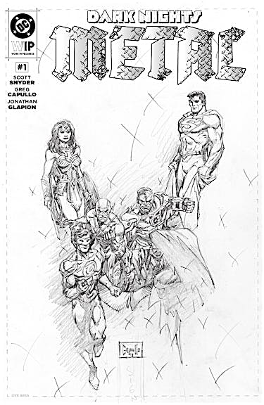 DC W.I.P. : Dark Nights: Metal #1 #1 preview images