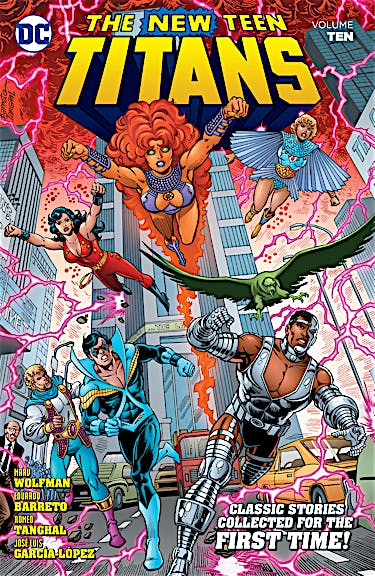 New Teen Titans Vol. 10 preview images