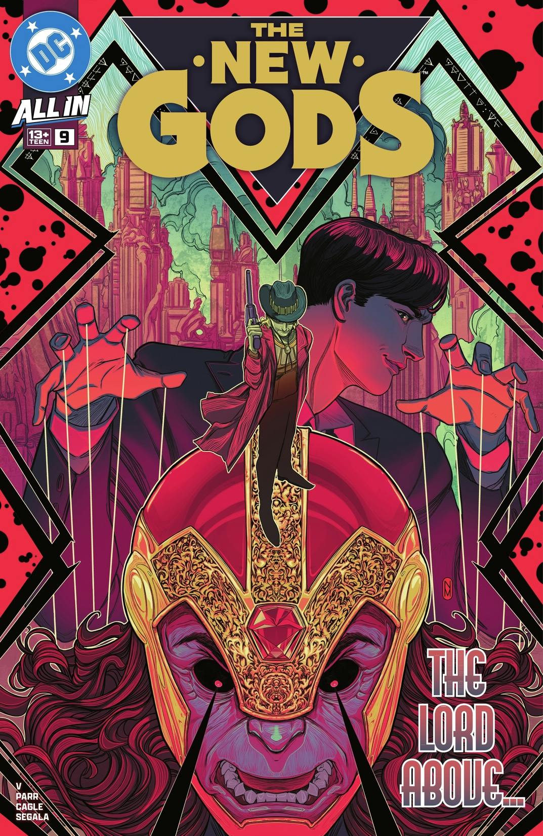 The New Gods #9 preview images