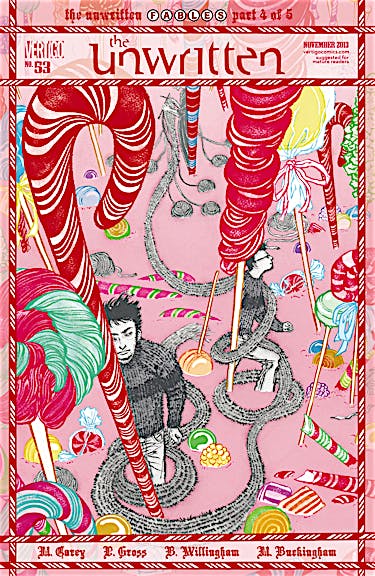 The Unwritten #53 preview images