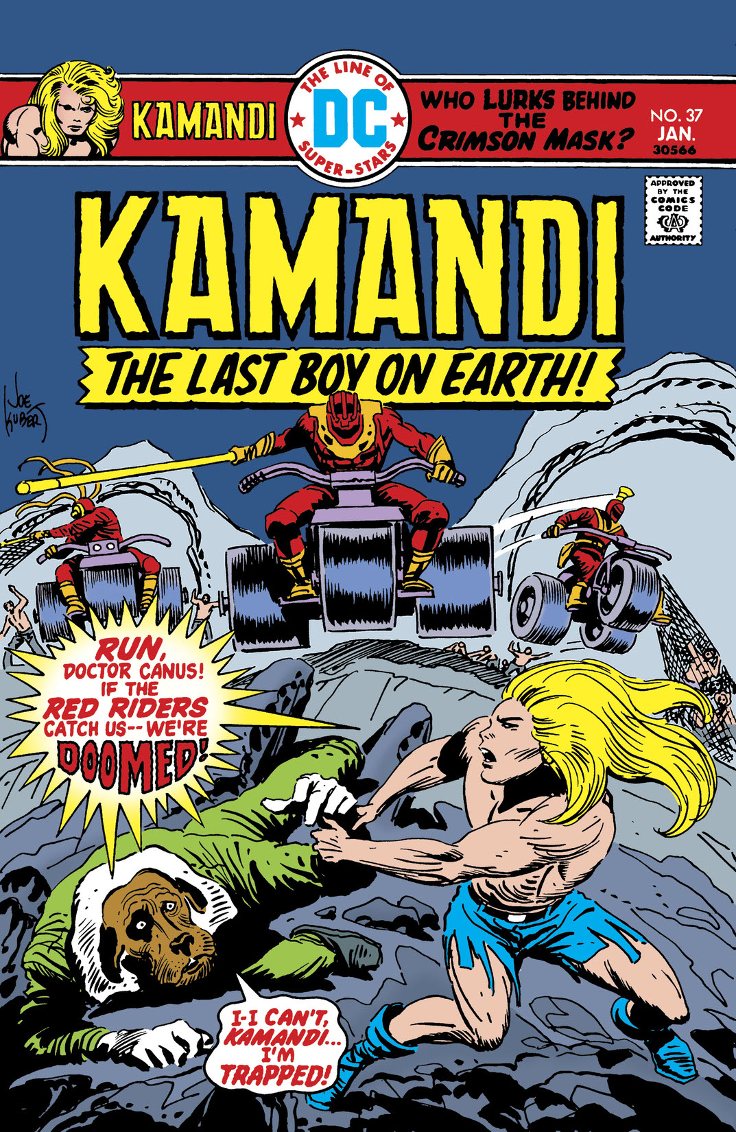 Kamandi: The Last Boy on Earth #37 preview images