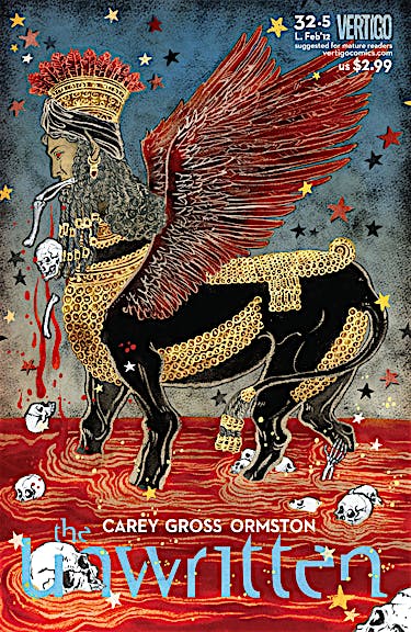 The Unwritten 1/2 #32 preview images