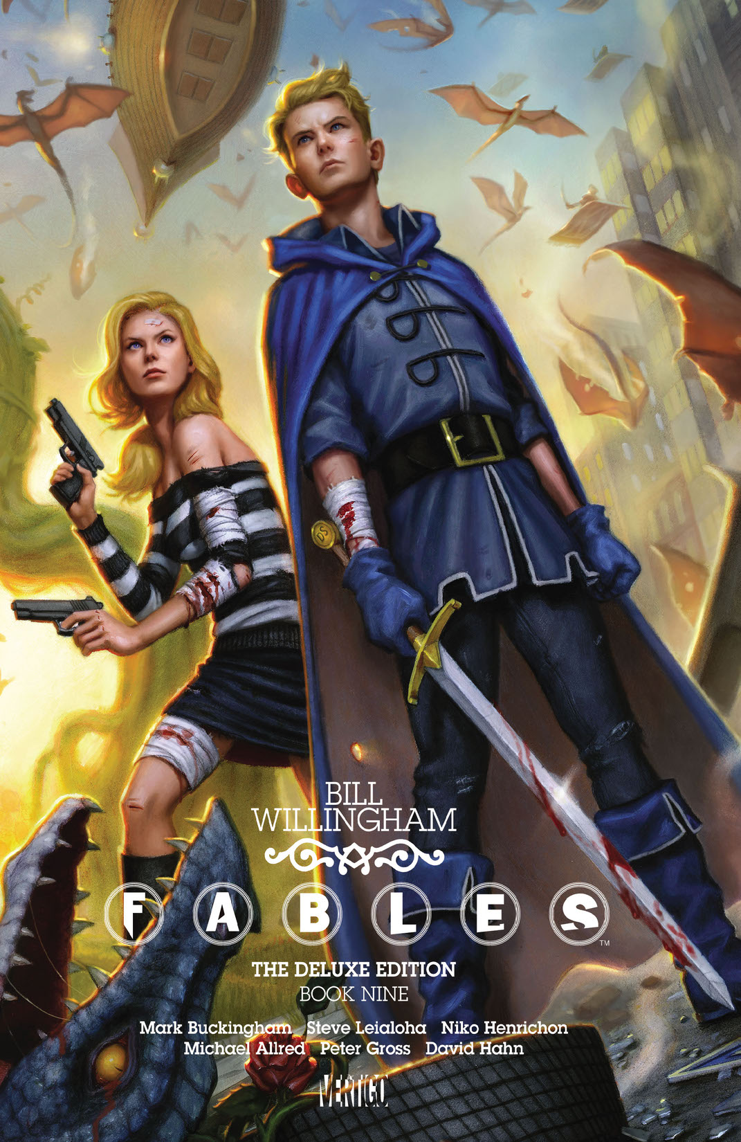 Fables: The Deluxe Edition Book Nine preview images