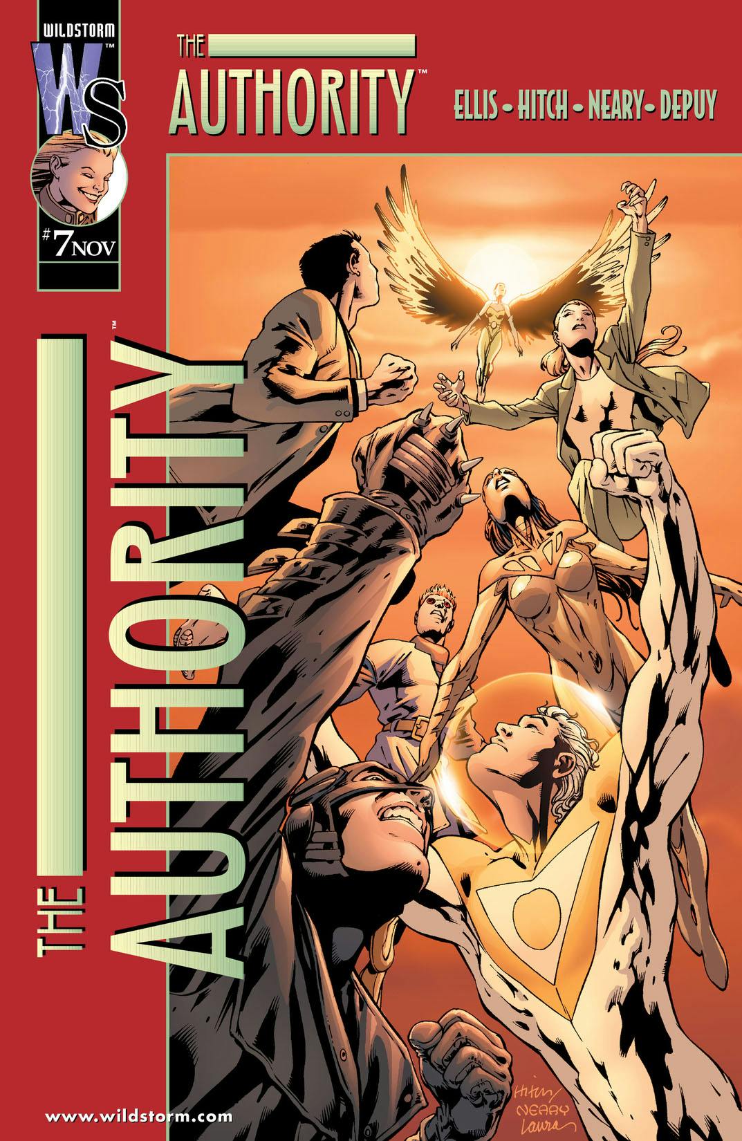 The Authority (1999-) #7 preview images