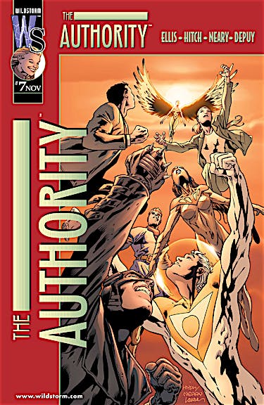 The Authority (1999-) #7 preview images