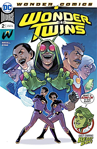 Wonder Twins #2 preview images