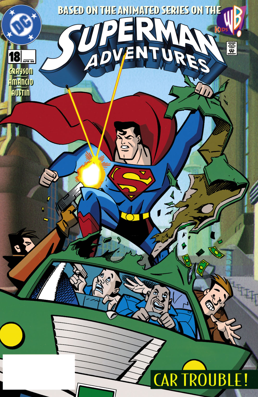 Superman Adventures #18 preview images