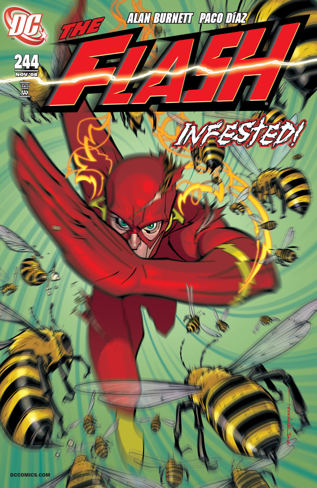 The Flash (1987-) #244 preview images