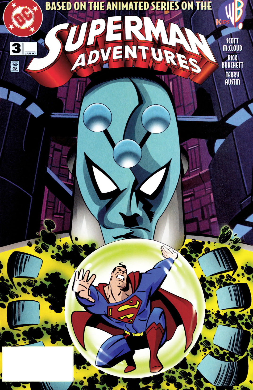 Superman Adventures #3 preview images
