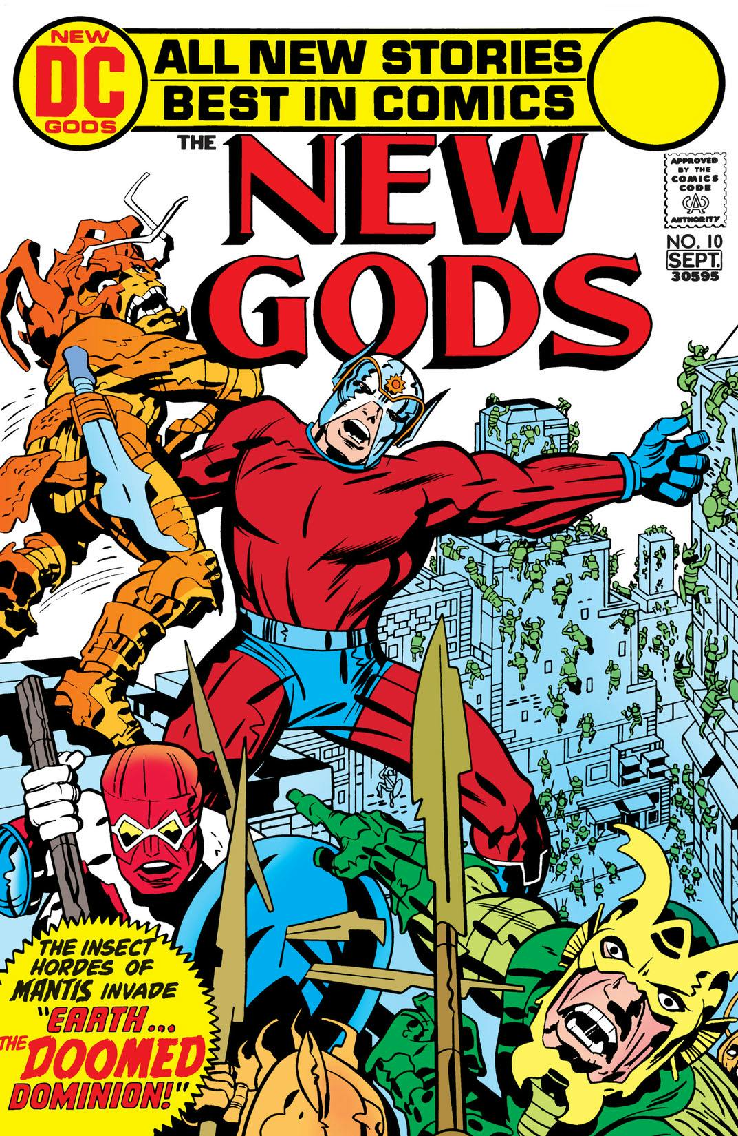 The New Gods #10 preview images