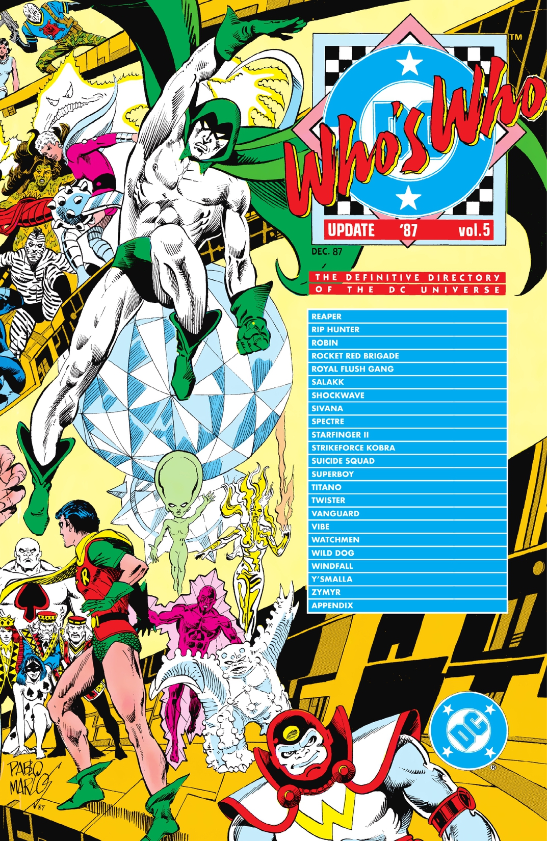 Who's Who Update 1987 #5 preview images
