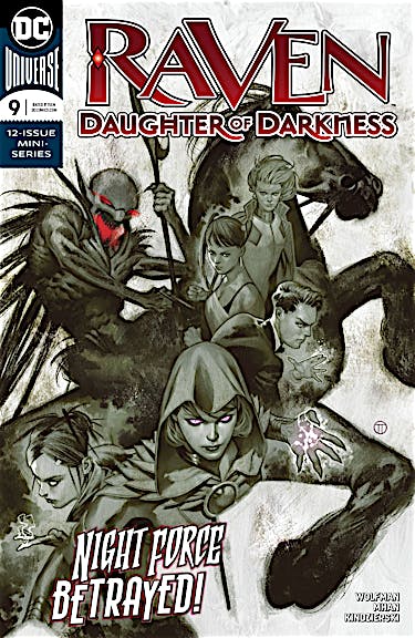Raven: Daughter of Darkness #9 preview images