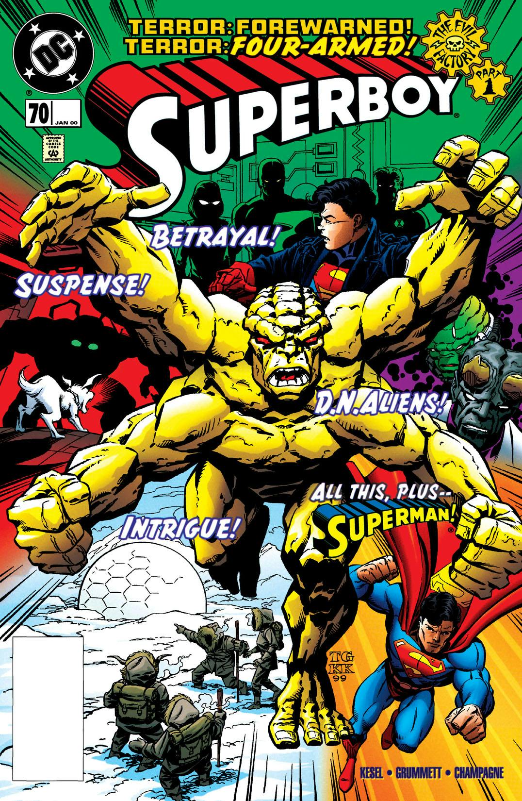 Superboy (1993-) #70 preview images