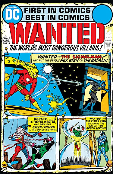 Wanted: The World's Most Dangerous Villains #1 preview images