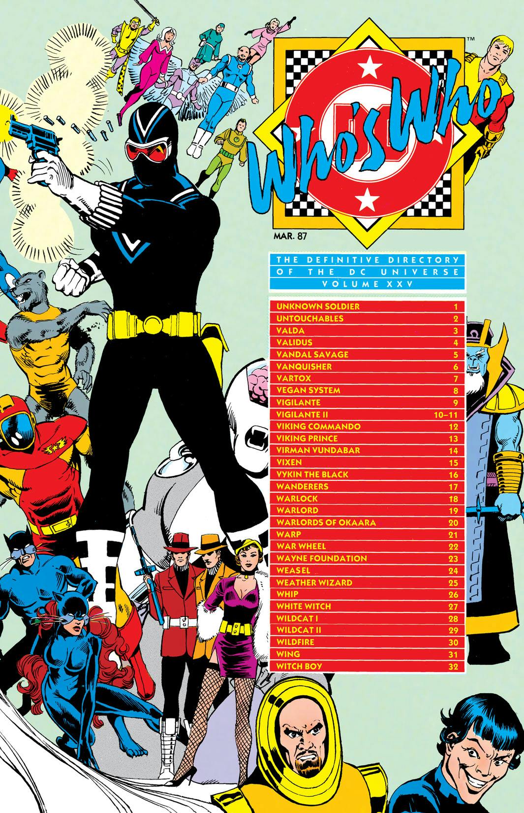 Who's Who: The Definitive Directory of the DC Universe #25