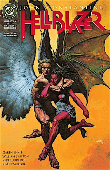 Hellblazer #60 preview images