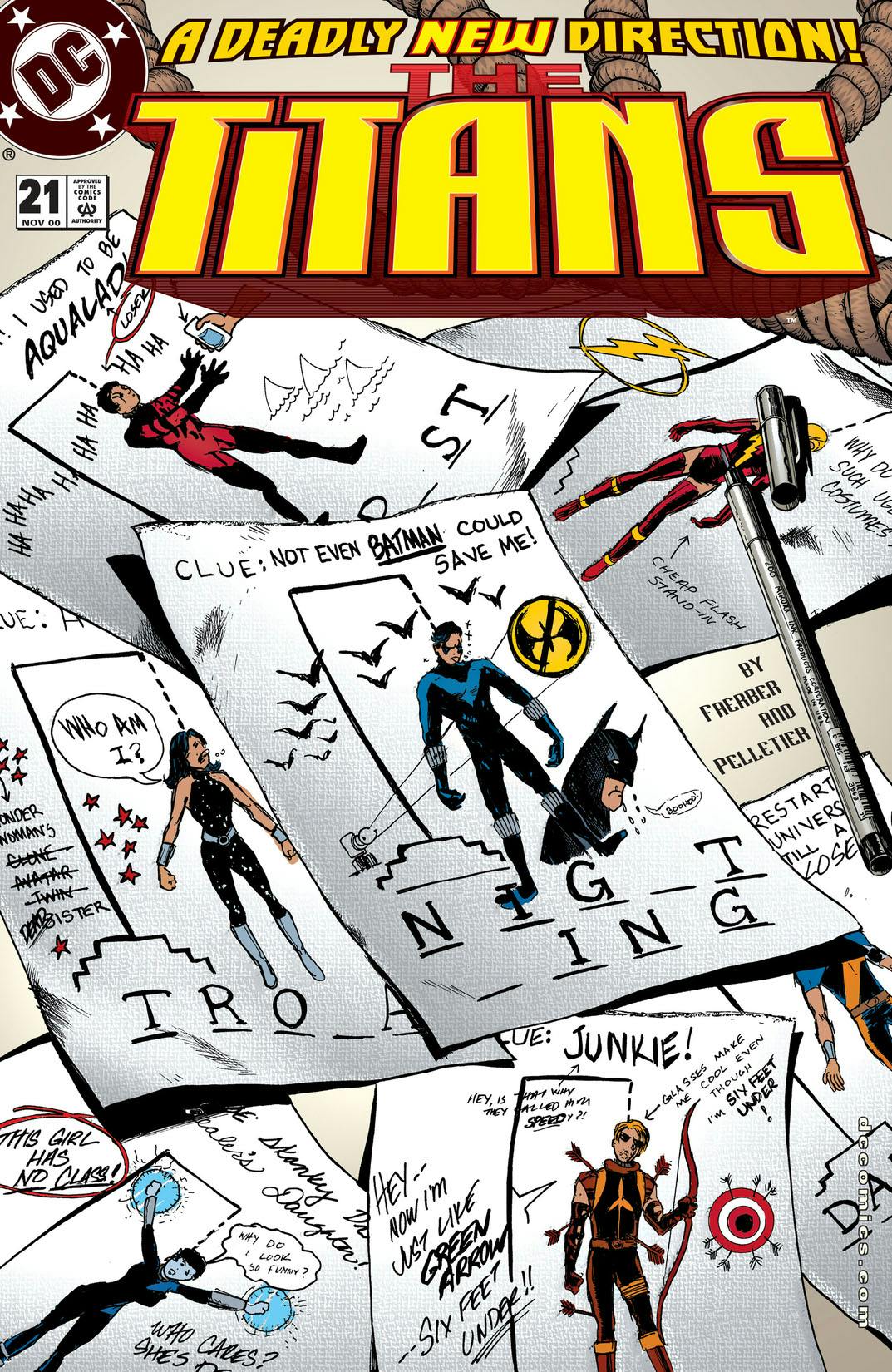 The Titans #21 preview images