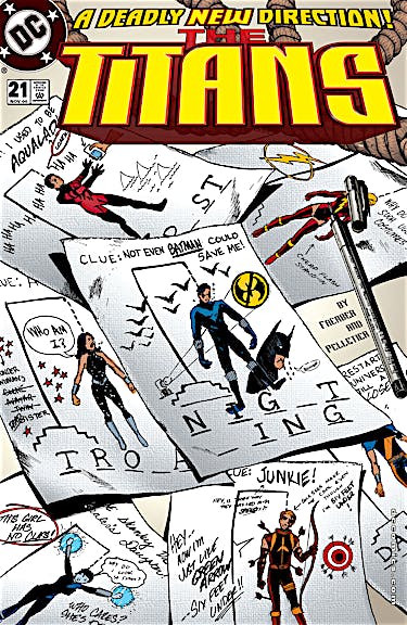 The Titans #21 preview images