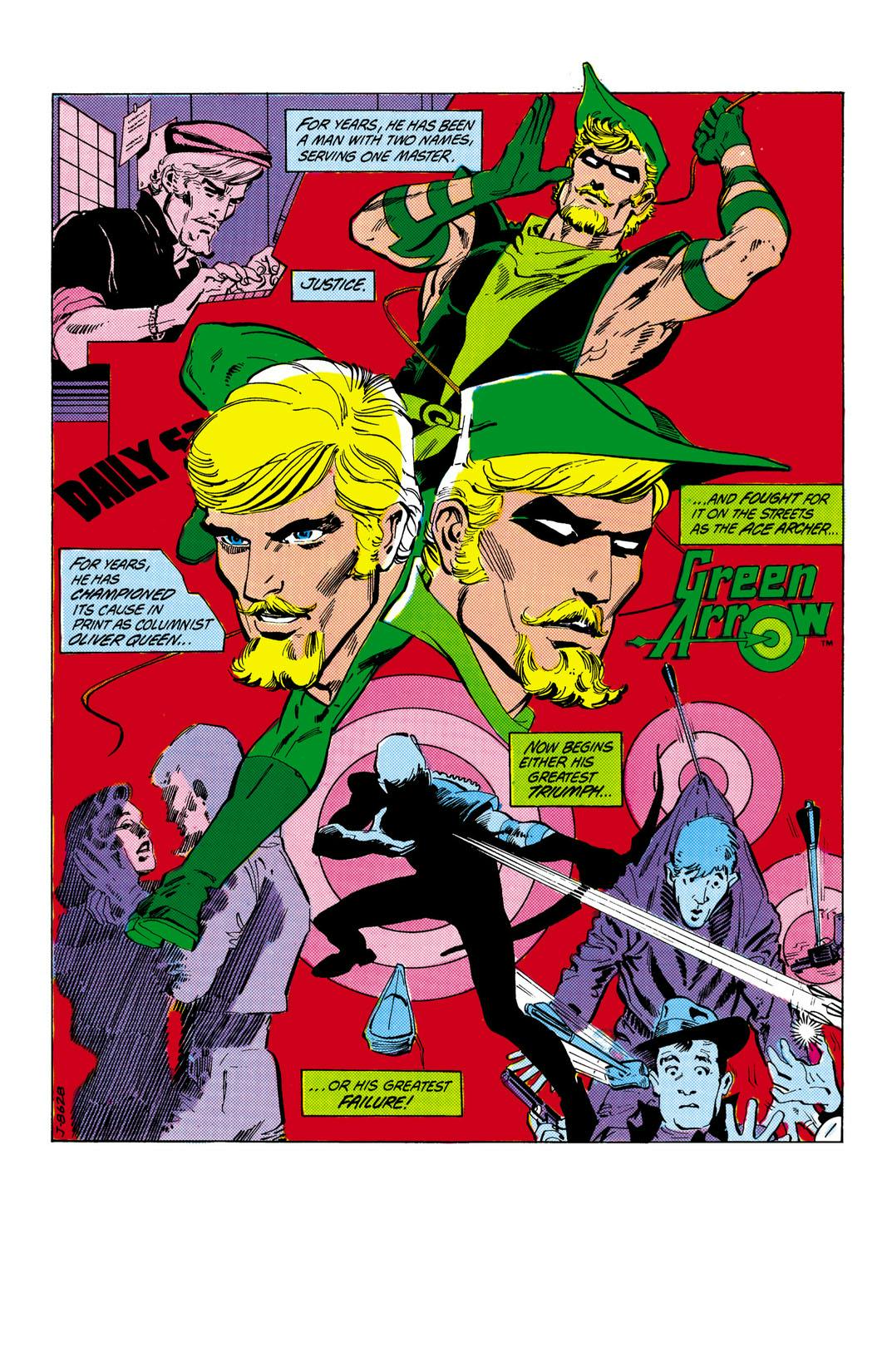 Green Arrow (1983) series preview1