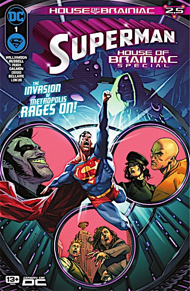 Superman: House of Brainiac Special #1 preview images