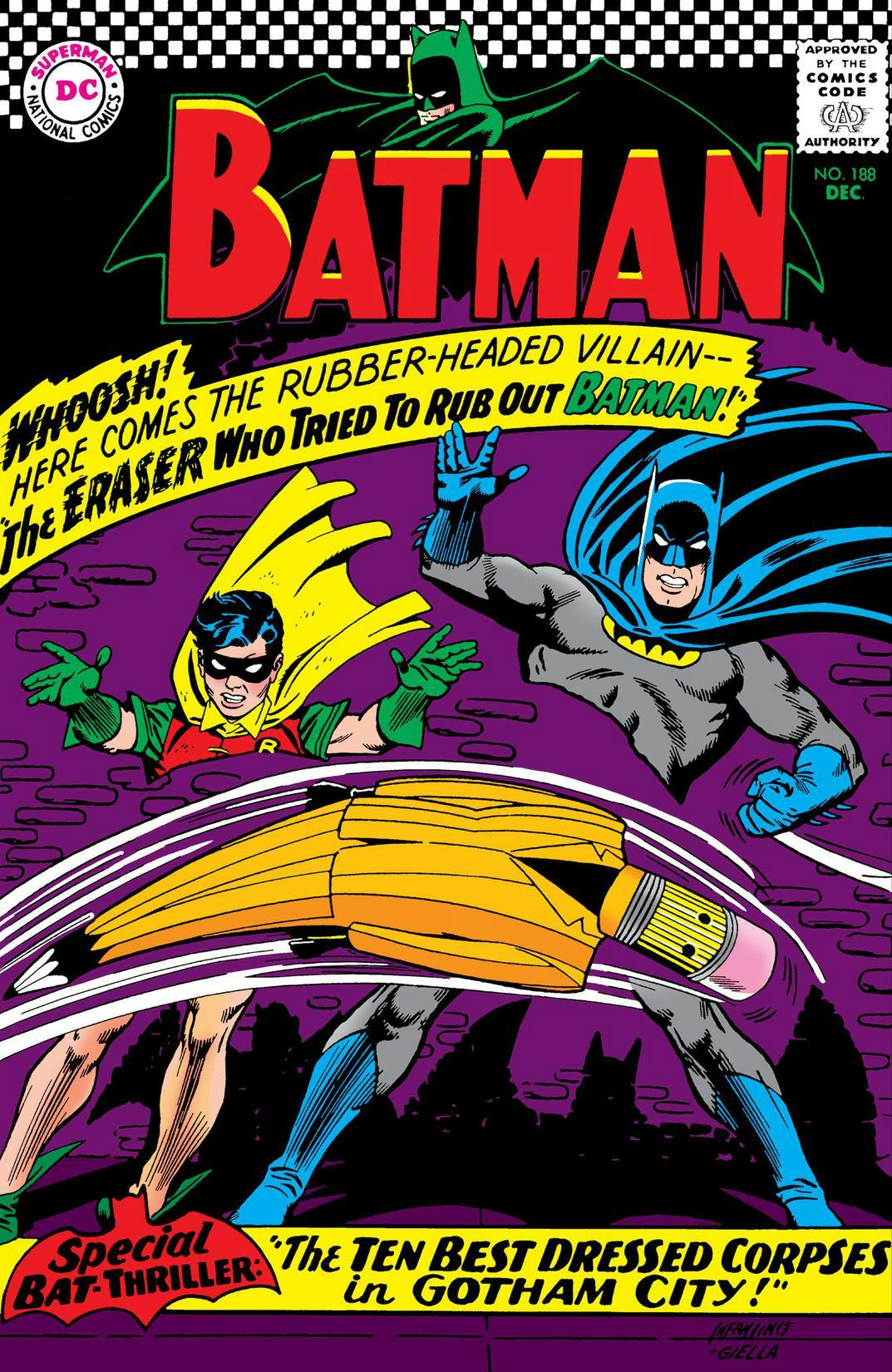 Batman (1940-) #188 preview images