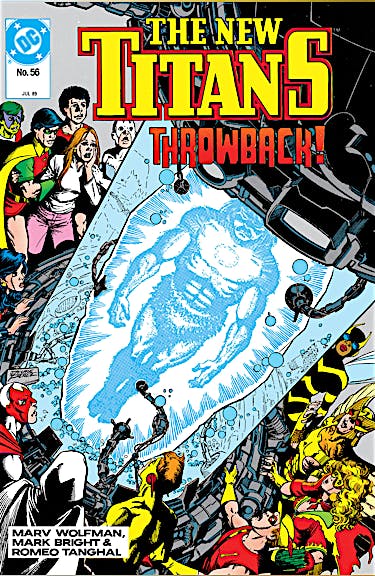 The New Titans #56 preview images