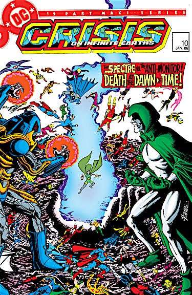 Crisis on Infinite Earths #10 preview images