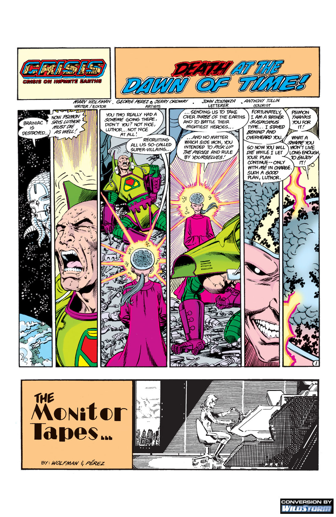 Crisis on Infinite Earths #10