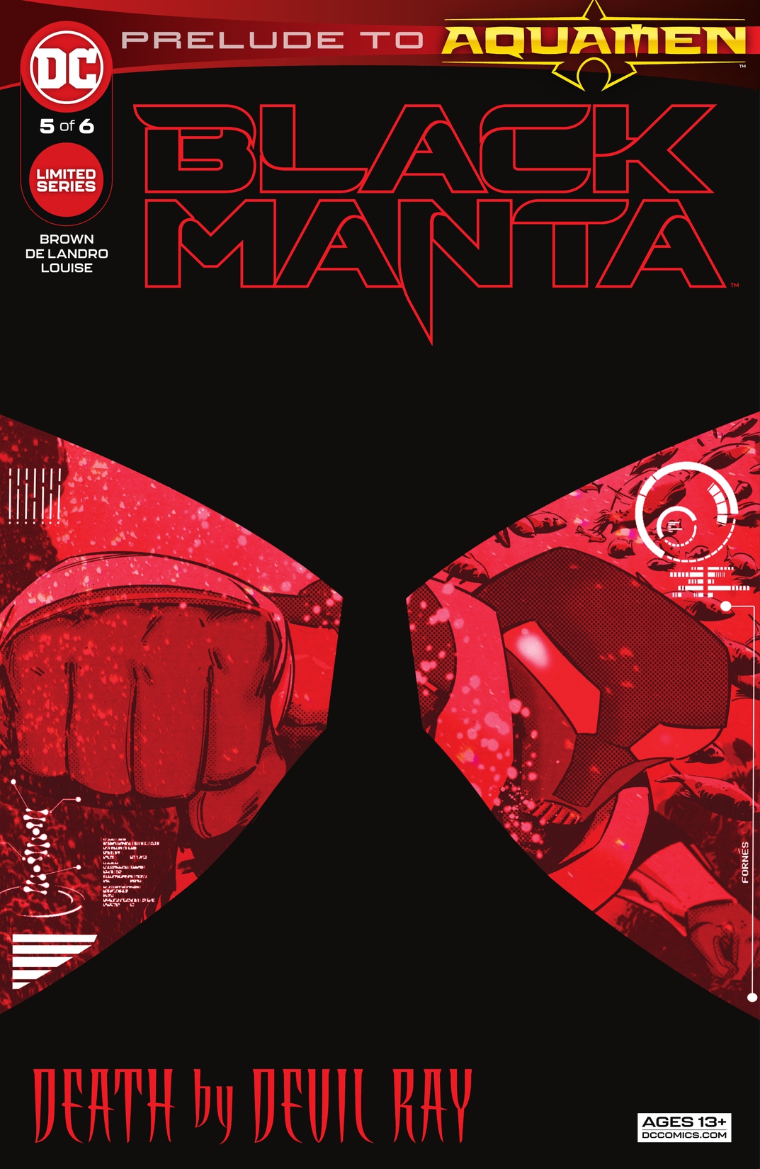 Black Manta #5 preview images