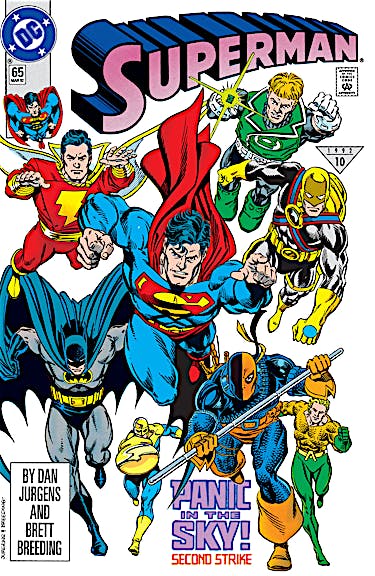 Superman (1986-) #65 preview images