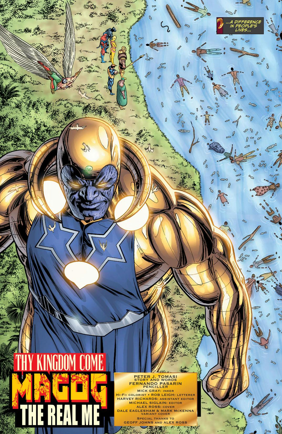 Magog Dc Kingdom Come _ Magog: How Kingdom Come’s Brutal Villain ...